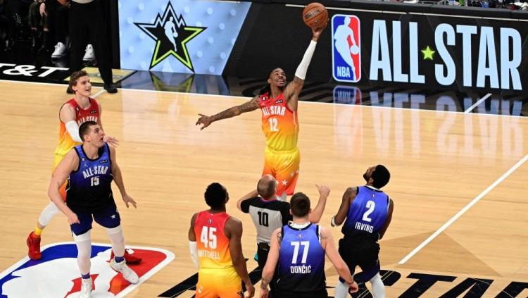 Pertandingan NBA All-Star, Senin 20 Februari 2023 pagi waktu Indonesia. Foto: Christopher Creveling-USA TODAY Sports via REUTERS.