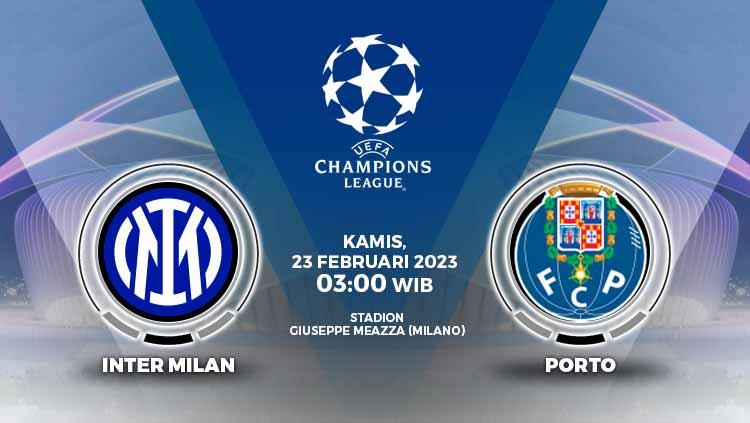 Prediksi pertandingan antara Inter Milan vs Porto (Liga Champions). - INDOSPORT