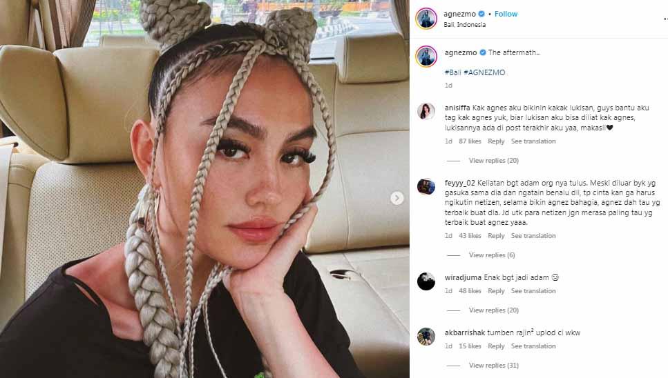 Penyanyi Indonesia ternama, Agnez Mo, dikabarkan bakal ikut meramaikan opening ceremony FIBA World Cup 2023 pada Jumat (25/08/23). Foto: Instagram@agnezmo.