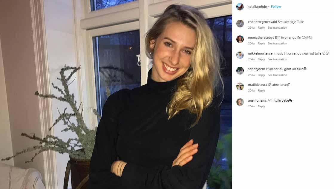Natalia Rohde, istri pemain bulutangkis Viktor Axelsen. (Foto: Instagram@nataliarohde)