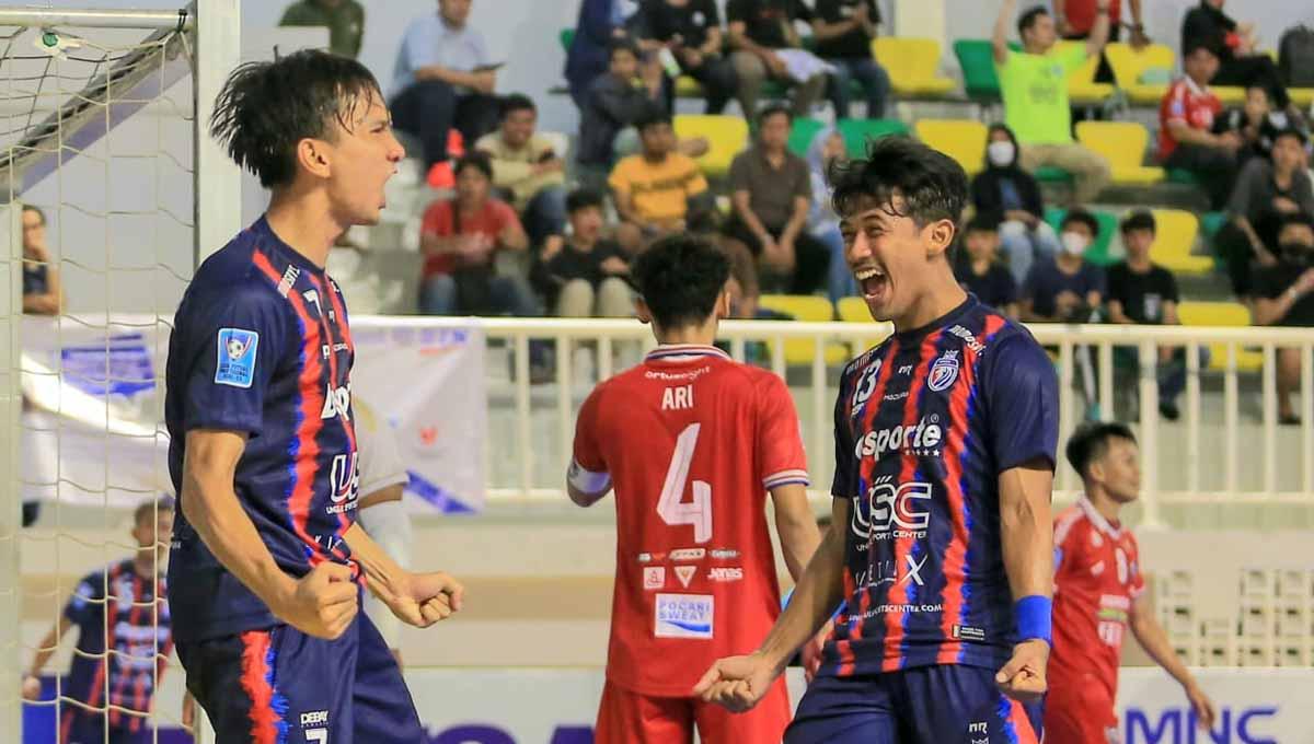 Pertandingan futsal antara Unggul FC mengalahkan Fafage Vamos FC 4-1. (Foto: MO Unggul FC)