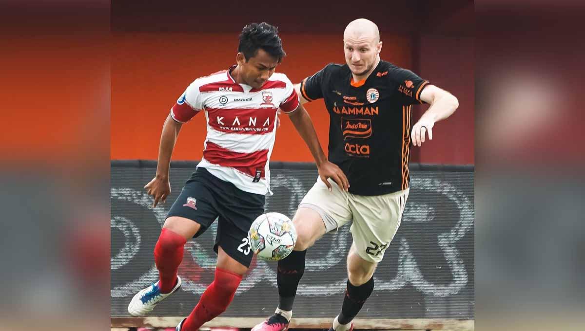 Pertandingan BRI Liga 1 antara Madura United vs Persija Jakarta di Stadion Gelora Madura Ratu Pamelingan, Pamekasan, Minggu (26/02/23). (Foto: Instagram@persija)