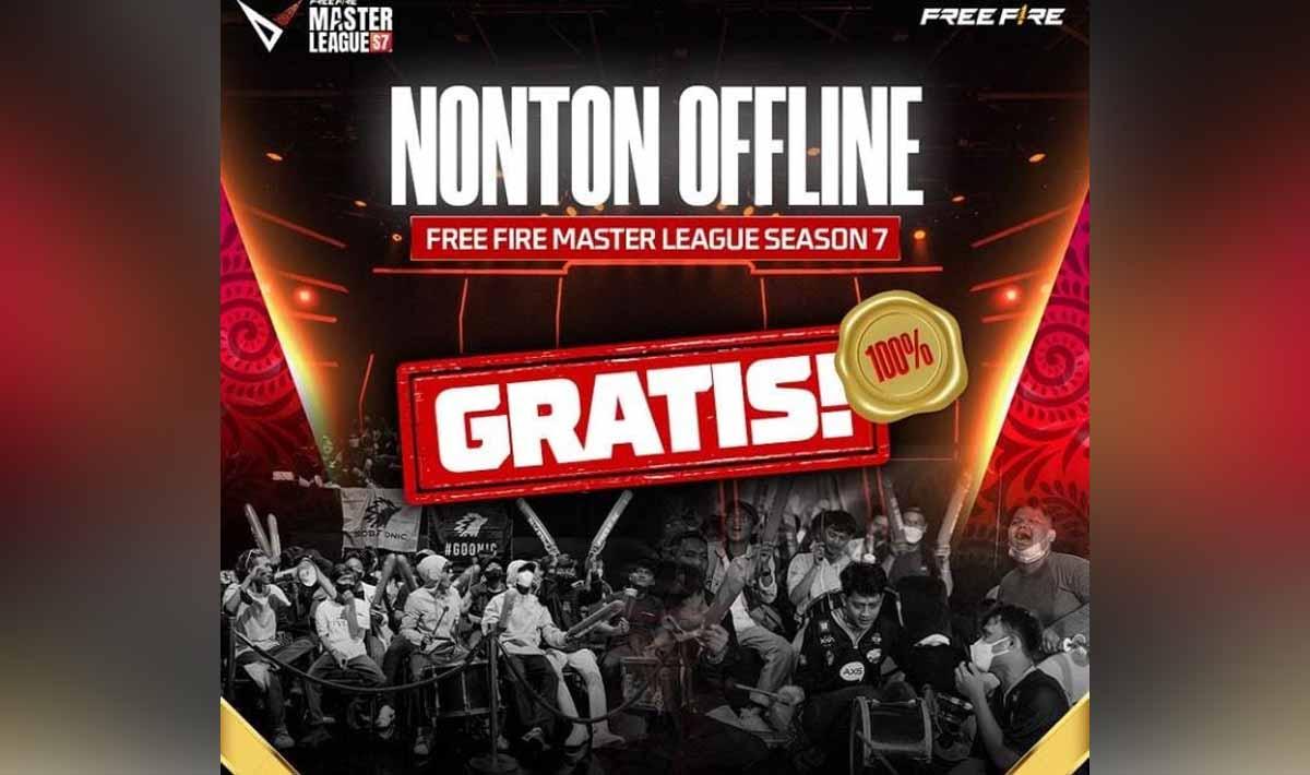 Free Fire Master League (FFML) Season 7. (Foto: Instagram/ff.esports.id)
