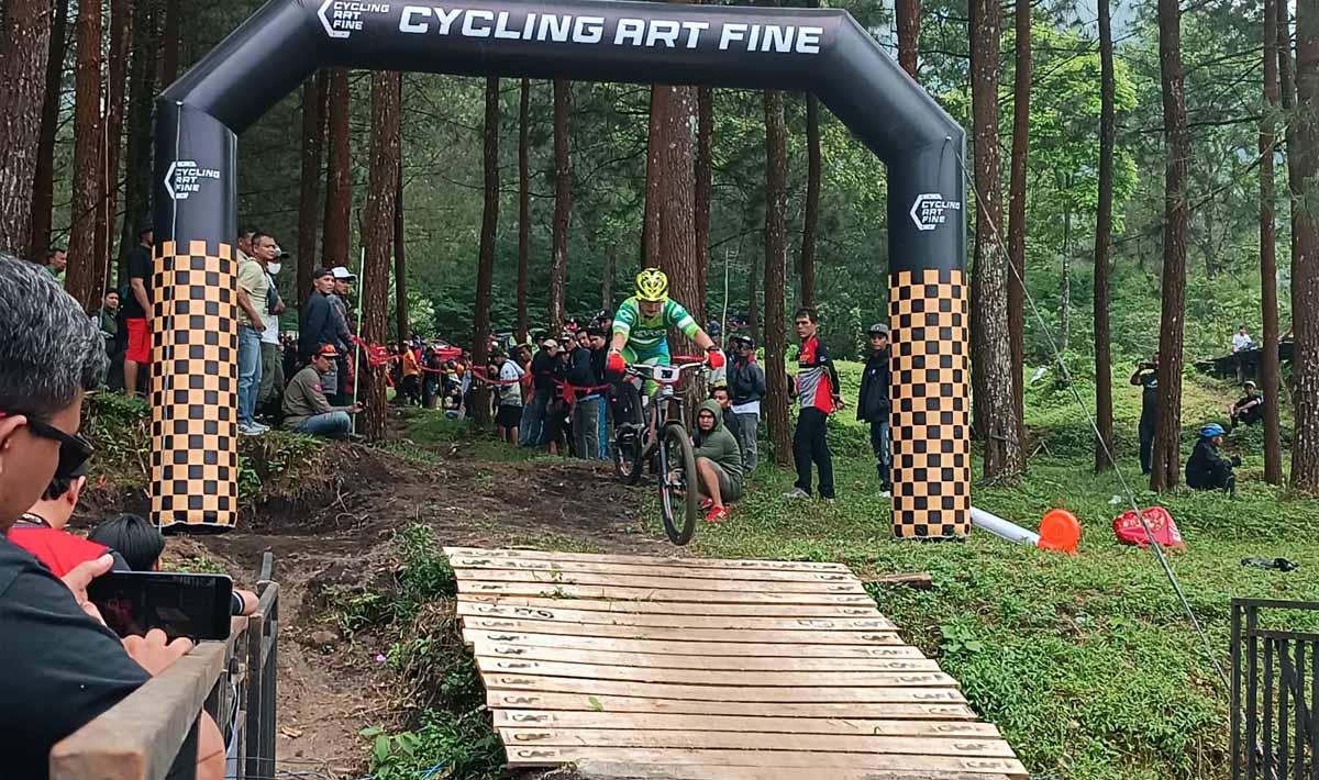 Enduro Indonesia Series 'EIS' 2023, 1st Series-Galunggung Bike Park. (Foto: Dokumentasi CAF Gravity Indonesia)