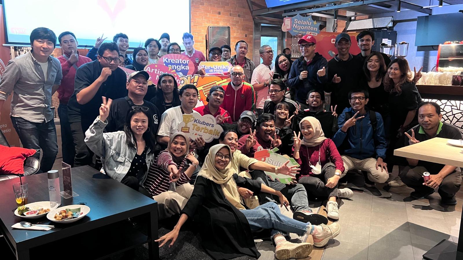 Aplikasi Helo menggelar acara nonton bareng pertandingan Piala Asia U-20 2023 antara Suriah vs timnas Indonesia.