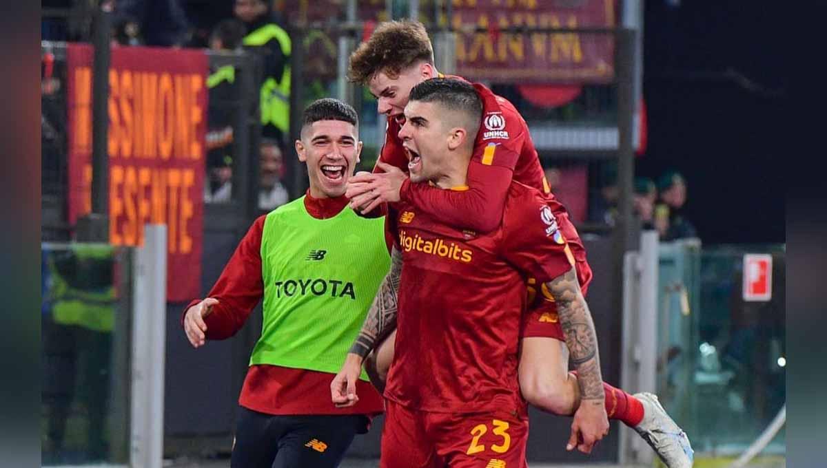 Pertandingan antara AS Roma vs Juventus pada laga Serie A Italia. (Foto: Instagram@officialasroma)