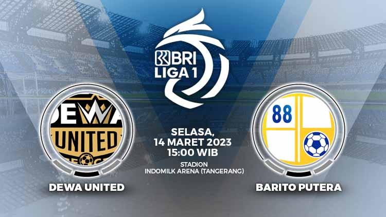 Prediksi pertandingan antara Dewa United vs Barito Putera (BRI Liga 1). - INDOSPORT