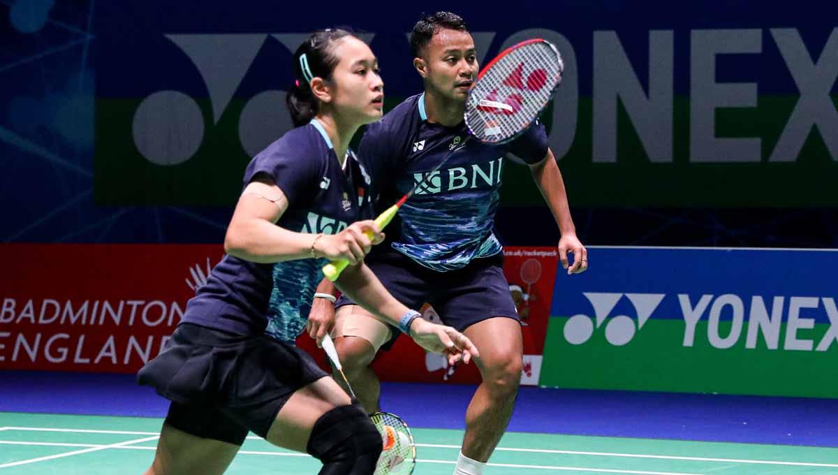 Pasangan ganda campuran Indonesia, Rehan Naufal Kusharjanto/Lisa Ayu Kusumawati raih runner up Hylo Open 2023. (Foto: Humas PP PBSI)