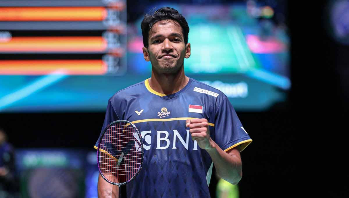 Tunggal putra Indonesia, Chico Aura Dwi Wardoyo. Foto: PBSI.