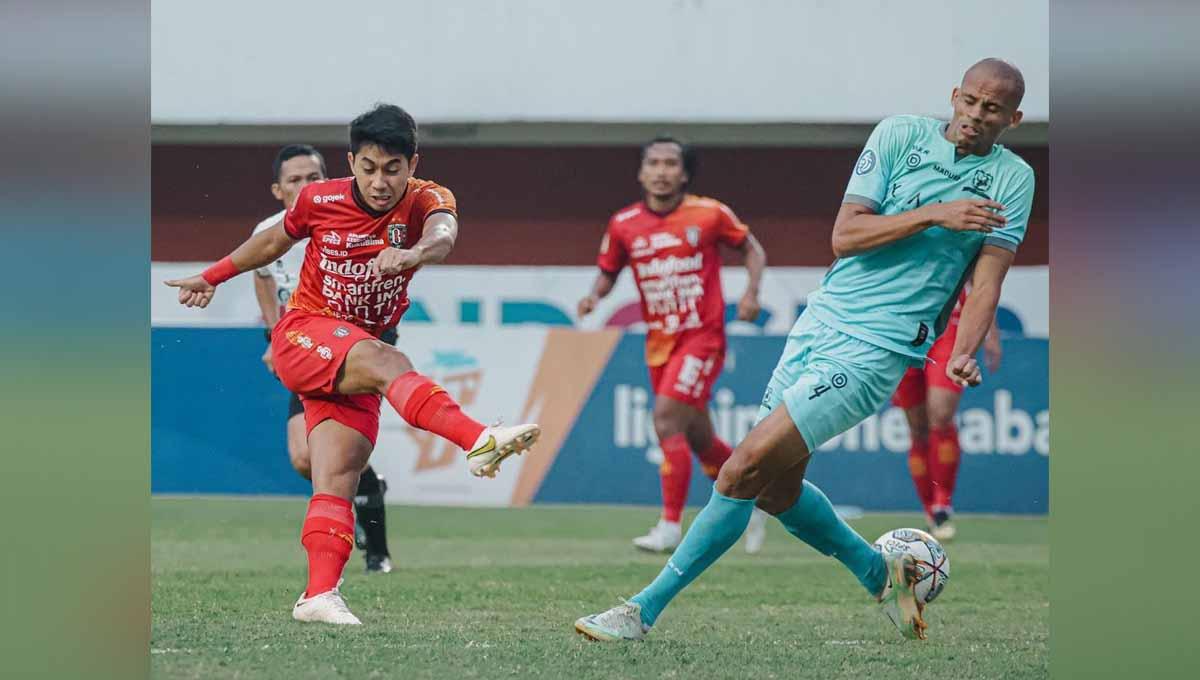 Pertandingan Liga 1 antara Bali United vs Madura United di Stadion Maguwoharjo (Yogyakarta), Kamis (16/03/23). (Foto: Instagram@baliunitedfc) - INDOSPORT