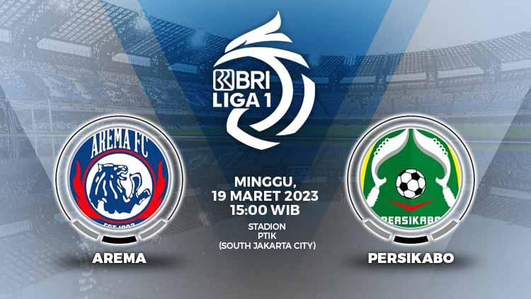 Simak link live streaming Liga 1 antara Arema FC vs Persikabo 1973 pada Minggu (19/03/2023) sore hari WIB di Stadion Olah Raga PTIK. - INDOSPORT