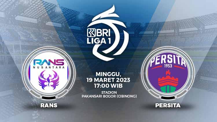 Simak link live streaming Liga 1 antara RANS Nusantara FC vs Persita Tangerang pada Minggu (19/03/2023) sore hari WIB di Stadion Pekansari Bogor. - INDOSPORT