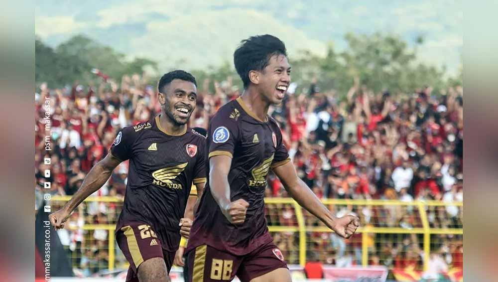 Pertandingan Liga 1 antara PSM Makassar vs Bhayangkara FC di Stadion Gelora B.J. Habibie (Lompoe), Jumat (17/03/23). (Foto: Instagram@psm_makassar)
