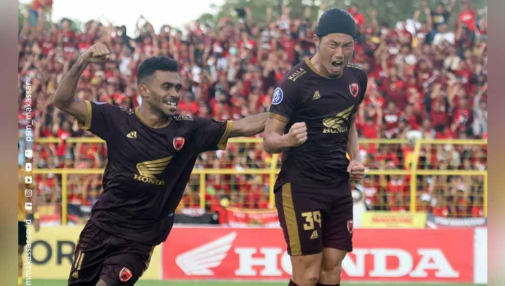 Pertandingan Liga 1 antara PSM Makassar vs Bhayangkara FC di Stadion Gelora B.J. Habibie (Lompoe), Jumat (17/03/23). (Foto: Instagram@psm_makassar)