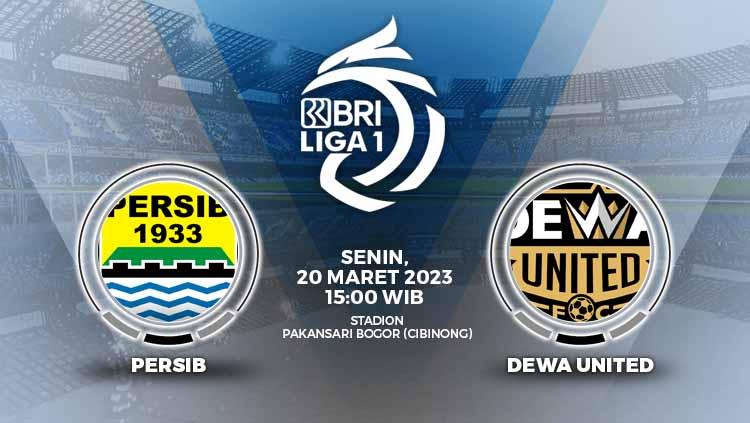 Link live streaming pertandingan Liga 1 2022-2023 antara Persib Bandung vs Dewa United pada Senin (20/03/23). - INDOSPORT