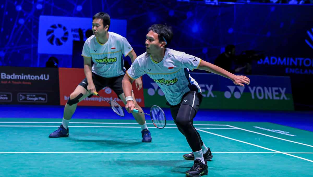 Simak link live streaming semifinal Arctic Open 2023, di mana ada big match antara Mohammad Ahsan/Hendra Setiawan vs Kim Astrup/Anders Skaarup Rasmussen . (Foto: PBSI)