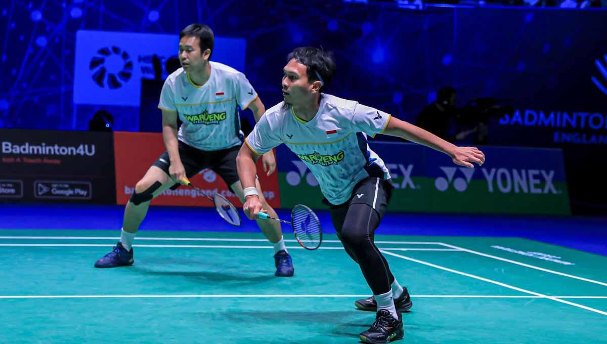 Badminton Lovers (BL) memprediksikan sejumlah pebulutangkis yang akan pensiun usai Olimpiade Paris 2024, nama Ahsan/Hendra pun ikut terseret. (Foto: PBSI)