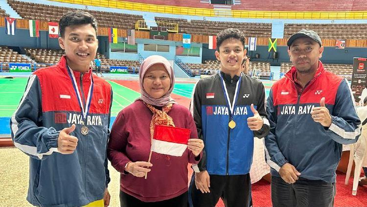 Tim bulutangkis Indonesia juara di Kuba.
