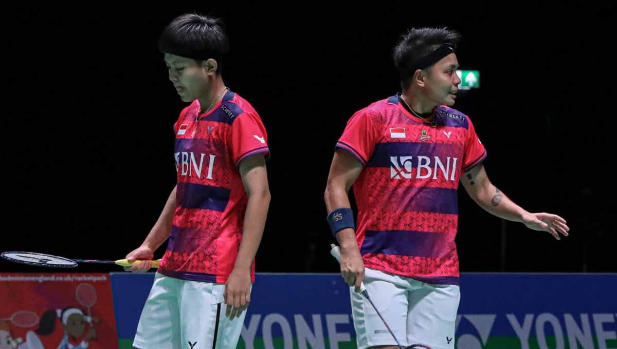 Pebulutangkis ganda putri Indonesia, Apriyani Rahayu, berpeluang mencatatkan rekor bersejarah di Thailand Open 2023, menyusul Susy Susanti dan Greysia Polii.Foto: PBSI.
