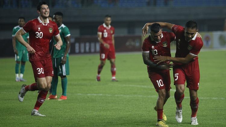 Pertandingan FIFA Matchday antara Timnas Indonesia vs Burundi di Stadion Patriot Candranhaga, Bekasi, Sabtu (25/03/23). Foto: Herry Ibrahim/Indosport