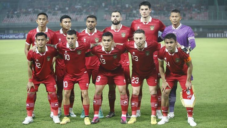 Laga FIFA Matchday antara timnas Indonesia vs Argentina yang lama dinanti akhinya akan digelar juga pada Senin (19/06/23) malam ini. Foto: Herry Ibrahim/Indosport - INDOSPORT