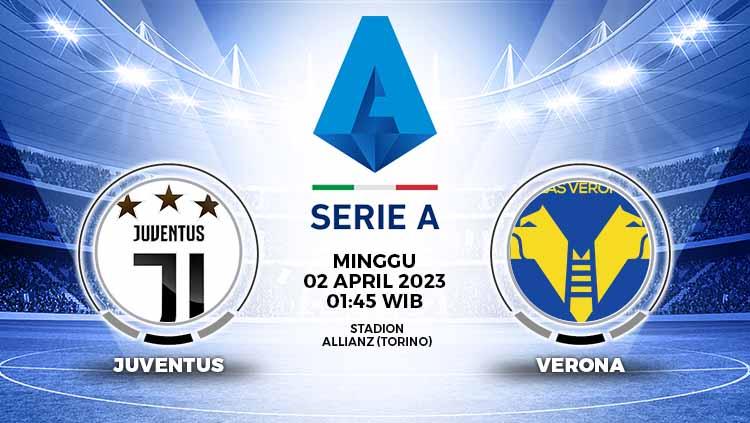 Prediksi pertandingan antara Juventus vs Verona (Liga Italia). - INDOSPORT