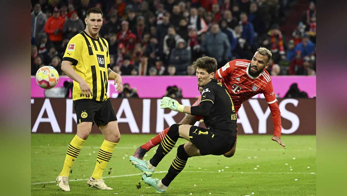 Manchester United tampaknya perlu mengevaluasi minat mereka pada kiper Borussia Dortmund, Gregor Kobel, yang dijadikan target di bursa transfer musim panas. (Foto: REUTERS/Angelika Warmuth)