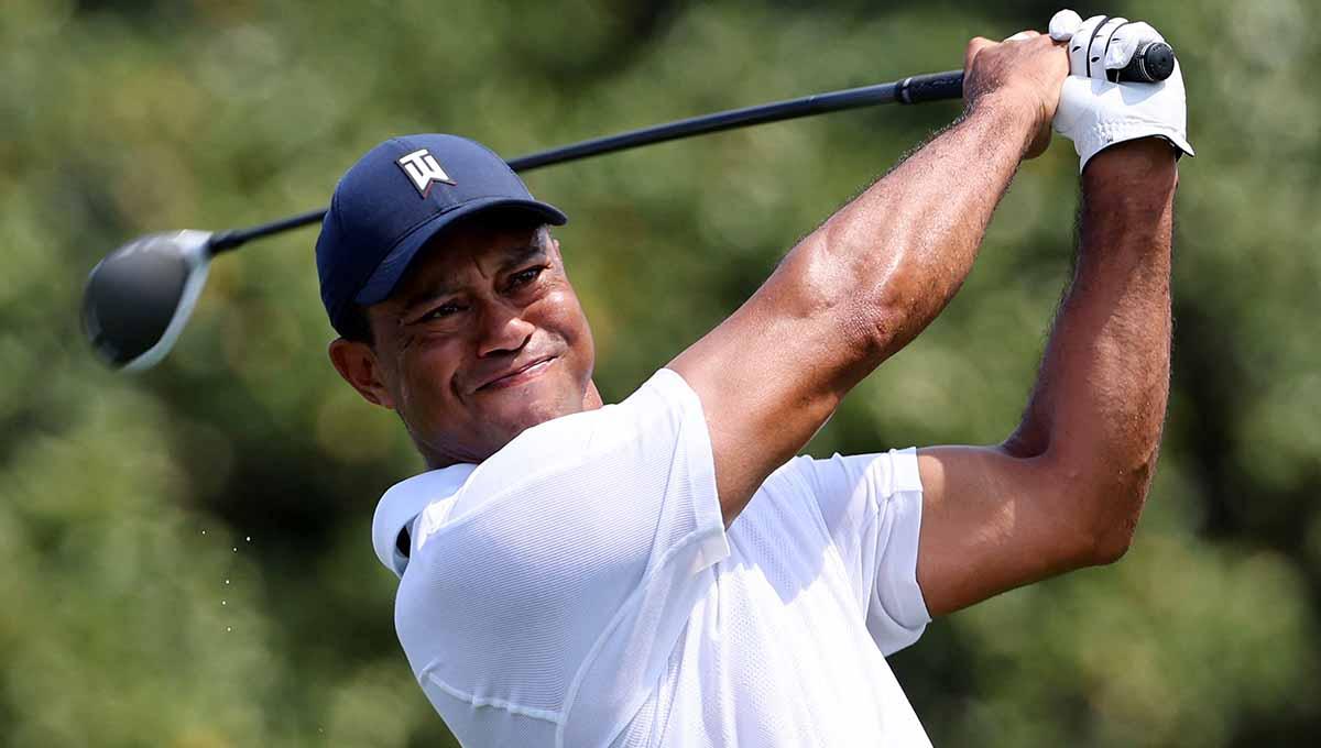 Pegolf asal Amerika Serikat, Tiger Woods. Foto: REUTERS/Mike Blake. - INDOSPORT