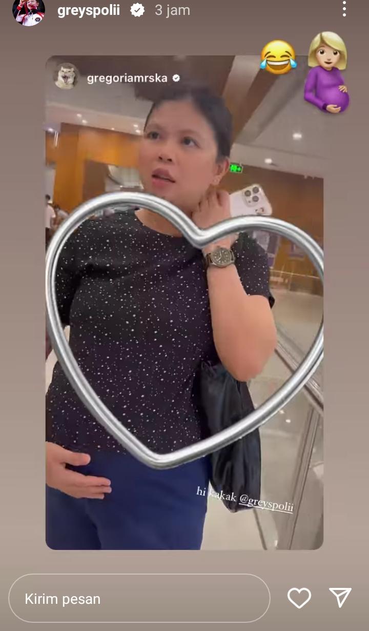Gregoria Mariska langsung temui Greysia Polii usai juara di Spain Masters 2023. Copyright: instagram story @gregoriamrska