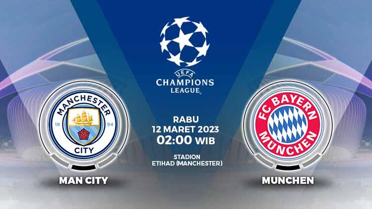 Jadwal Dan Link Live Streaming Manchester City Vs Bayern Munchen Di