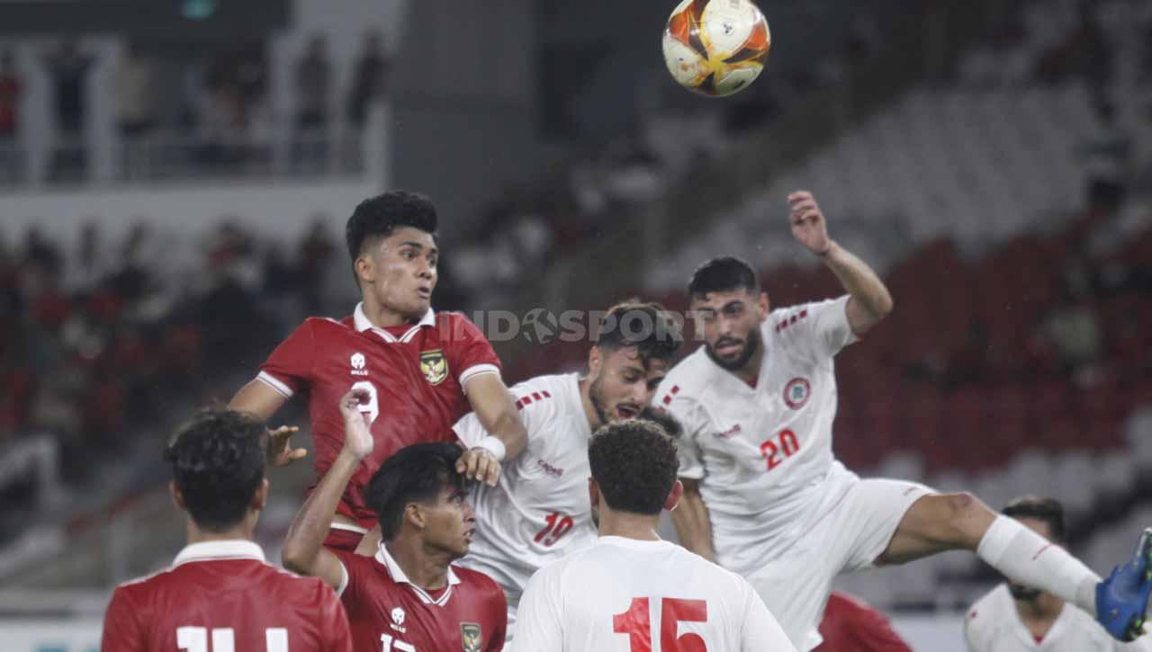 Laga Timnas Indonesia U-22 vs Lebanon dalam Laga Uji Coba, Jumat (14/05/23).