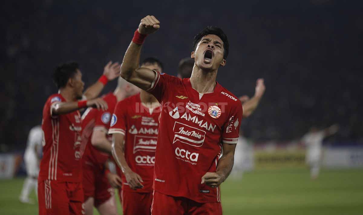 Laga Liga 1 antara Persija Jakarta vs PSS Sleman di Stadion Utama Gelora Bung Karno (Jakarta), Sabtu (15/04/23).