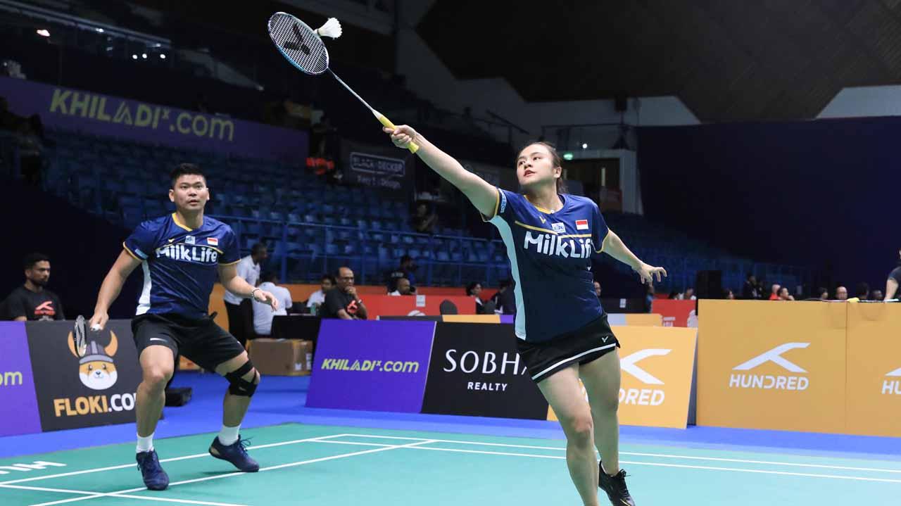 Laga Malaysia Masters 2023, Kamis (25/05/23), sajikan Praveen Jordan/Melati Daeva Oktavianti yang tumbang setelah di-comeback Jiang Zhen Bang/Wei Ya Xin. - INDOSPORT