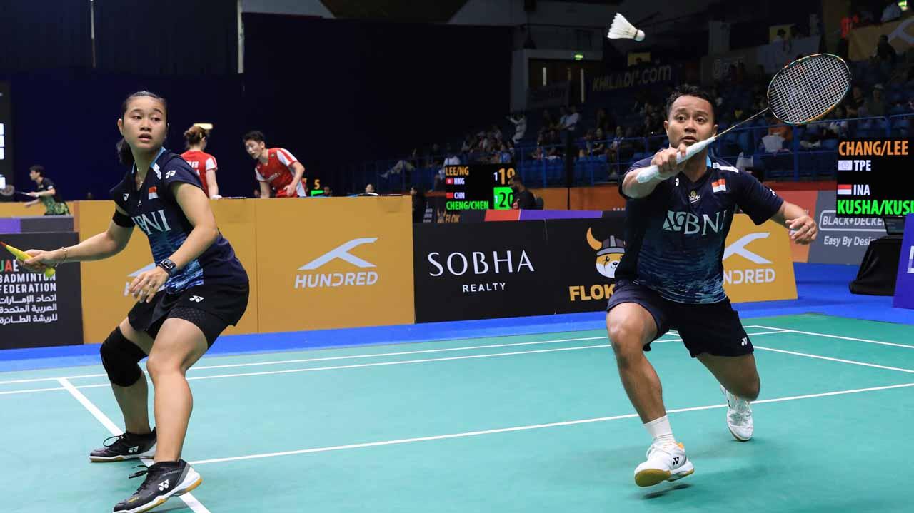 Rehan Naufal Kusharjanto/Lisa Ayu Kusumawati disorot media di Malaysia dan penampilan mereka di SEA Games layak disebut titisan Tontowi Ahmad/Liliyana Natsir. (Foto: PBSI)