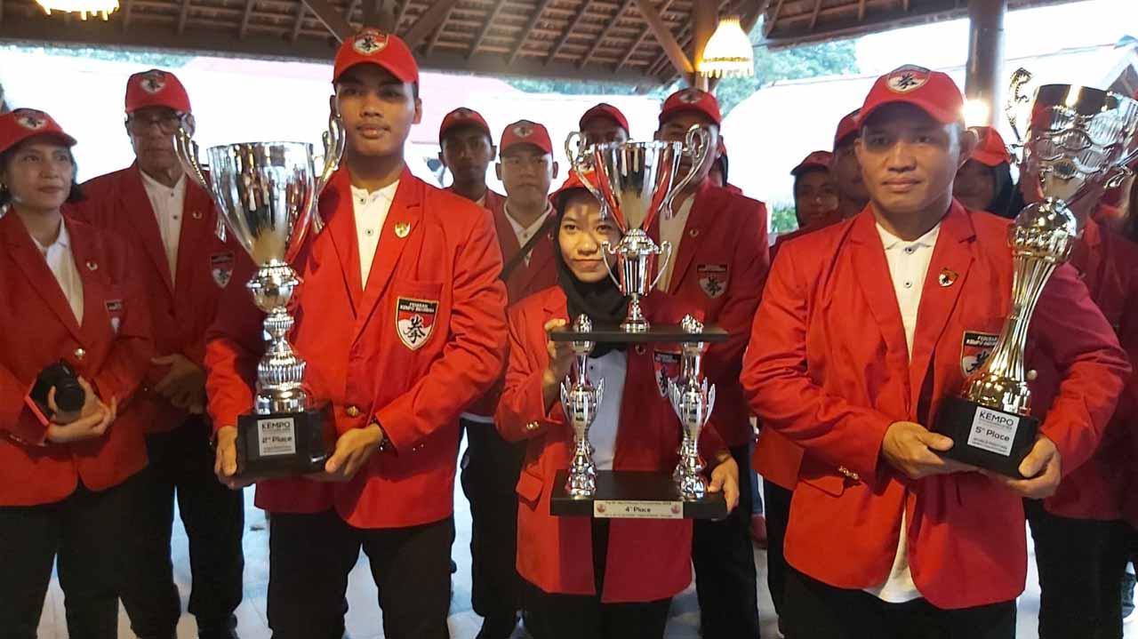 Atlet FKI Borong 28 Medali dari Kejuaraan Dunia Kempo di Portugal. (Foto: PP FKI)
