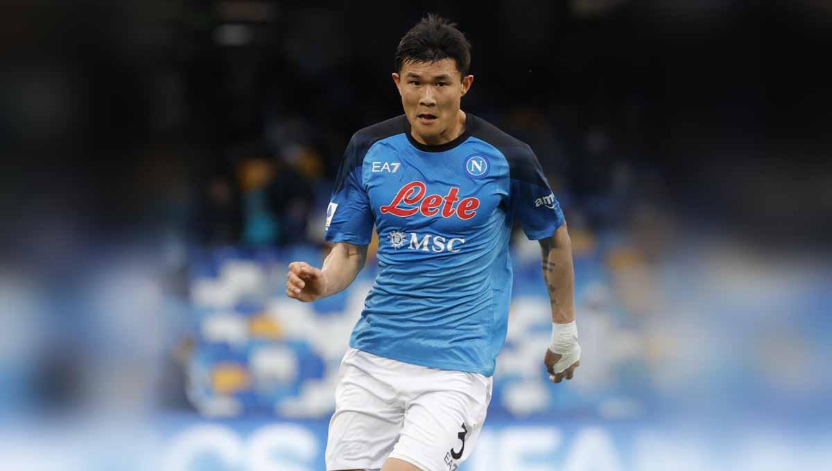 Bek Napoli, Kim Min-jae batal bergabung ke Manchester United di bursa transfer musim panas 2023. (Foto: REUTERS/Ciro De Luca)