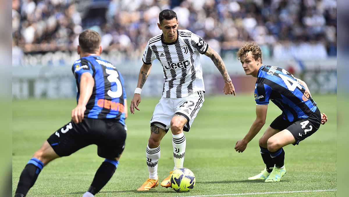 Dengan bursa transfer musim panas yang akan dibuka beberapa pekan lagi, Juventus justru dilaporkan bakal kehilangan sejumlah pemain, termasuk Angel Di Maria. (Foto: REUTERS/Massimo Pinca) - INDOSPORT