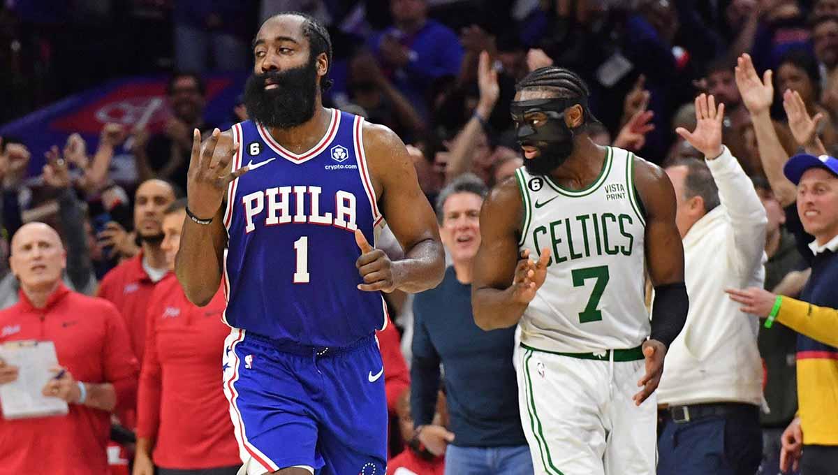 Rekap hasil play-off NBA, Senin (08/05/23, sajikan Philadelphia 76ers yang menang tipis dan capeknya punggung Nikola Jokic menggendong Denver Nuggets.