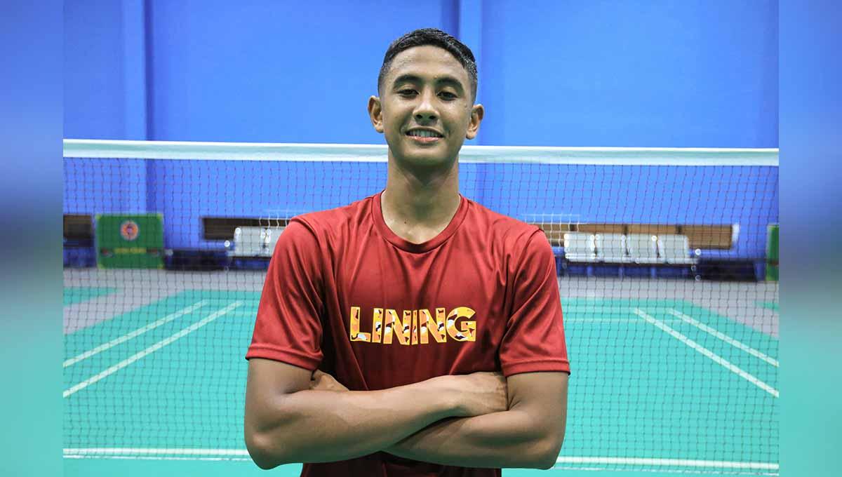 Pebulu tangkis tunggal putra Indonesia, Alwi Farhan, jelang SEA Games 2023. (Foto: PBSI)