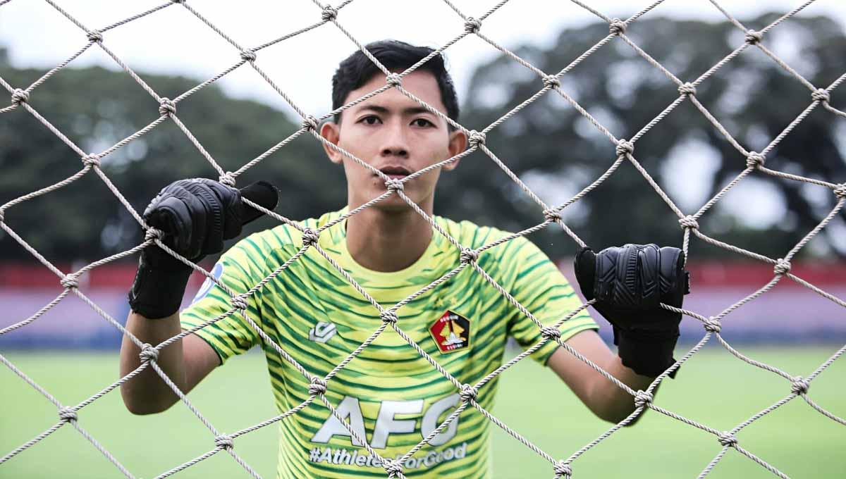 Kiper baru Persik Kediri, Eko Saputro. (Foto: MO Persik Kediri)