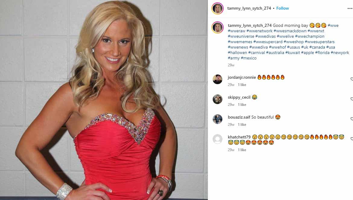 Tammy Lynn Sytch, pegulat wanita WWE. (Foto: Instagram@tammy_lynn_sytch_274) - INDOSPORT