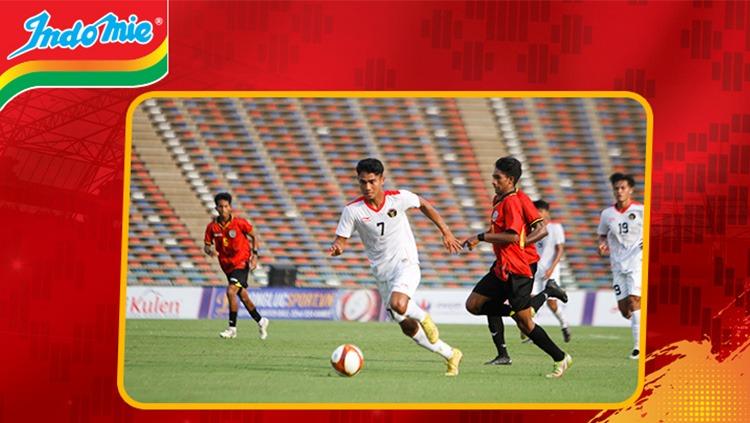 Marselino Ferdinan menjadi salah satu pemain kunci keberhasilan Timnas Indonesia U-22 menjadi juara Grup A dan lolos ke semifinal SEA Games 2023.