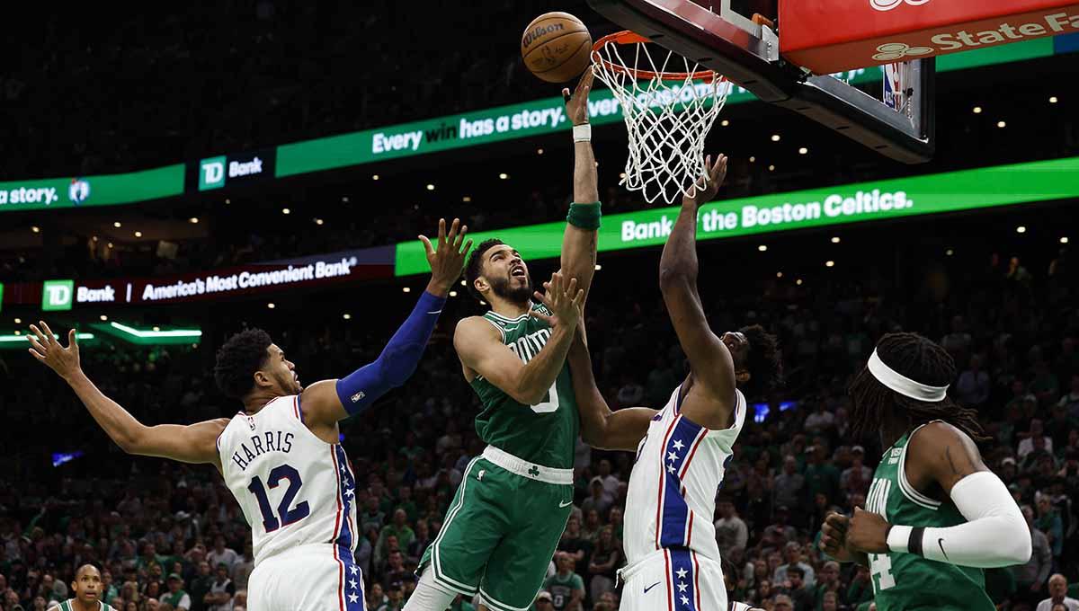 Rekap hasil play-off NBA, Senin (15/05/23), sajikan Boston Celtics yang ke Conference Finals setelah menjungkalkan Philadelphia 76ers. - INDOSPORT