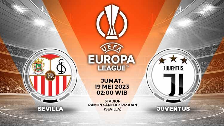 Link live streaming Sevilla vs Juventus di ajang Liga Europa (Europa League), yang berlangsung di Estadio Ramon Sanchez Pizjuan, Jumat (19/05/23).