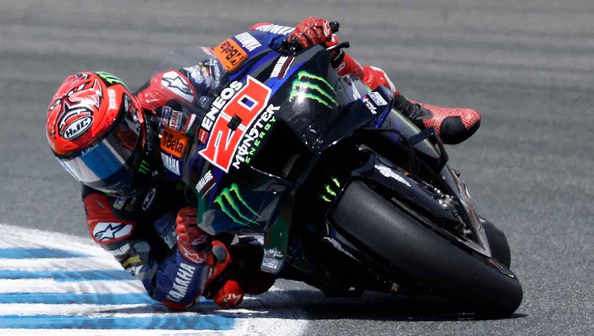 Jelang MotoGP Mandalika 2023, Fabio Quartararo menyuarakan kecemasannya soal jadwal balapan yang semakin bertambah berat di musim 2024 mendatang. (Foto: REUTERS/Jon Nazca) - INDOSPORT