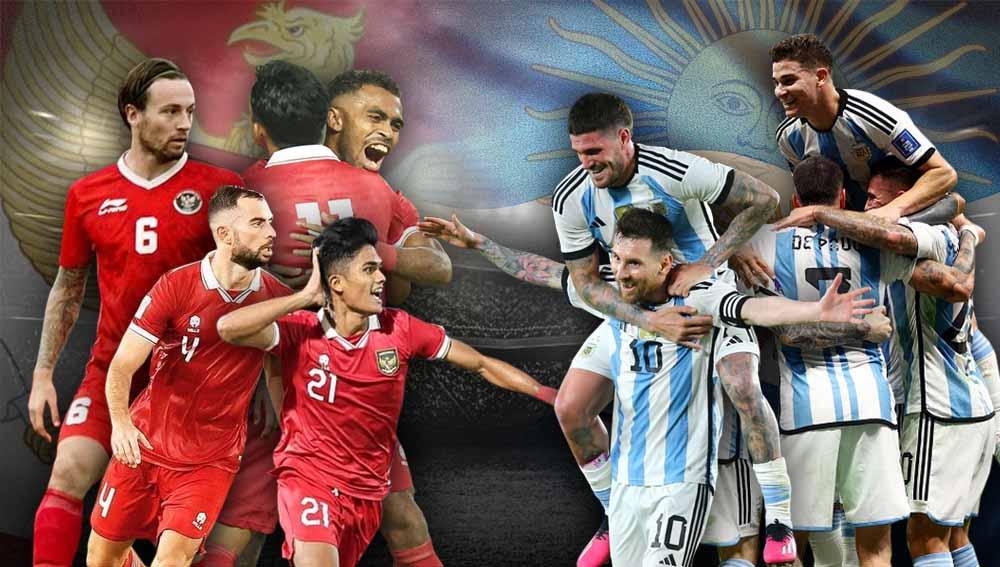 Jelang FIFA Matchday antara Timnas Indonesia vs Argentina, di Stadion Utama Gelora Bung Karno, 19 Juni 2023.