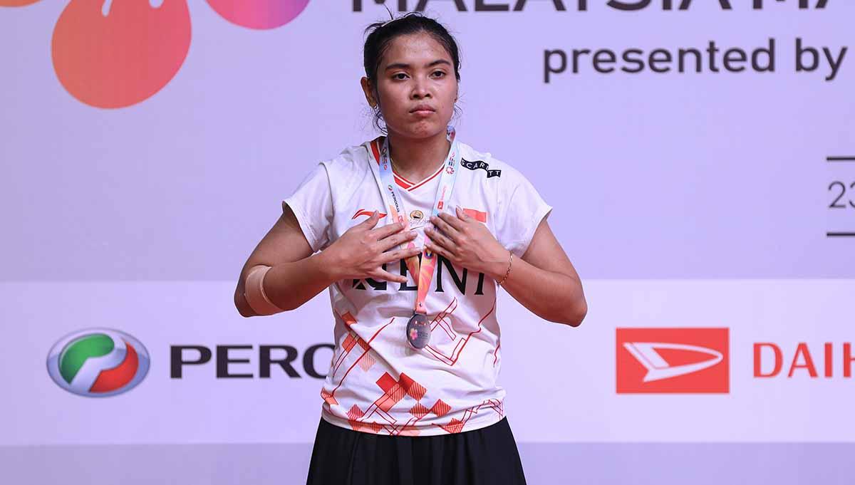 Tunggal putri Indonesia, Gregoria Mariska, tetap banjir pujian komentator asing BWF, Paul Hand dan Steen Pedersen, usai gagal juara Malaysia Masters 2023.