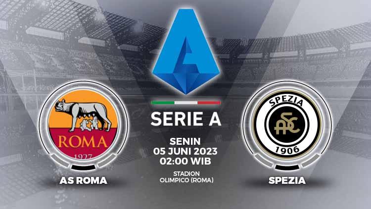 Prediksi pertandingan antara AS Roma vs Spezia (Liga Italia).