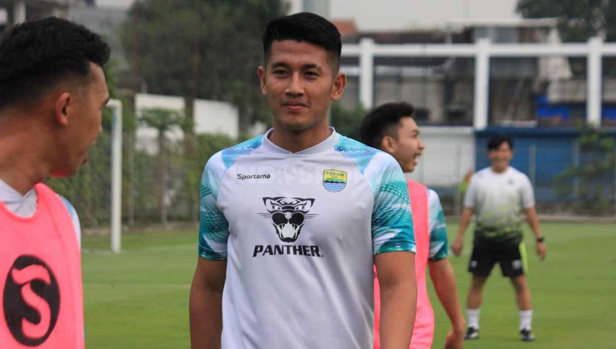 Pemain Persib, I Putu Gede. Foto: Arif Rahman/INDOSPORT.