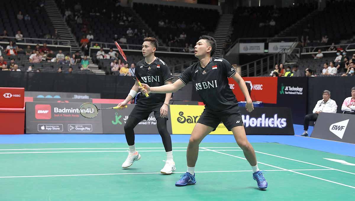Mengulas tiga keapesan ganda putra Indonesia usai Aaron Chia/Soh Wooi Yik menyabet gelar juara di Denmark Open 2023. Foto: PBSI. - INDOSPORT